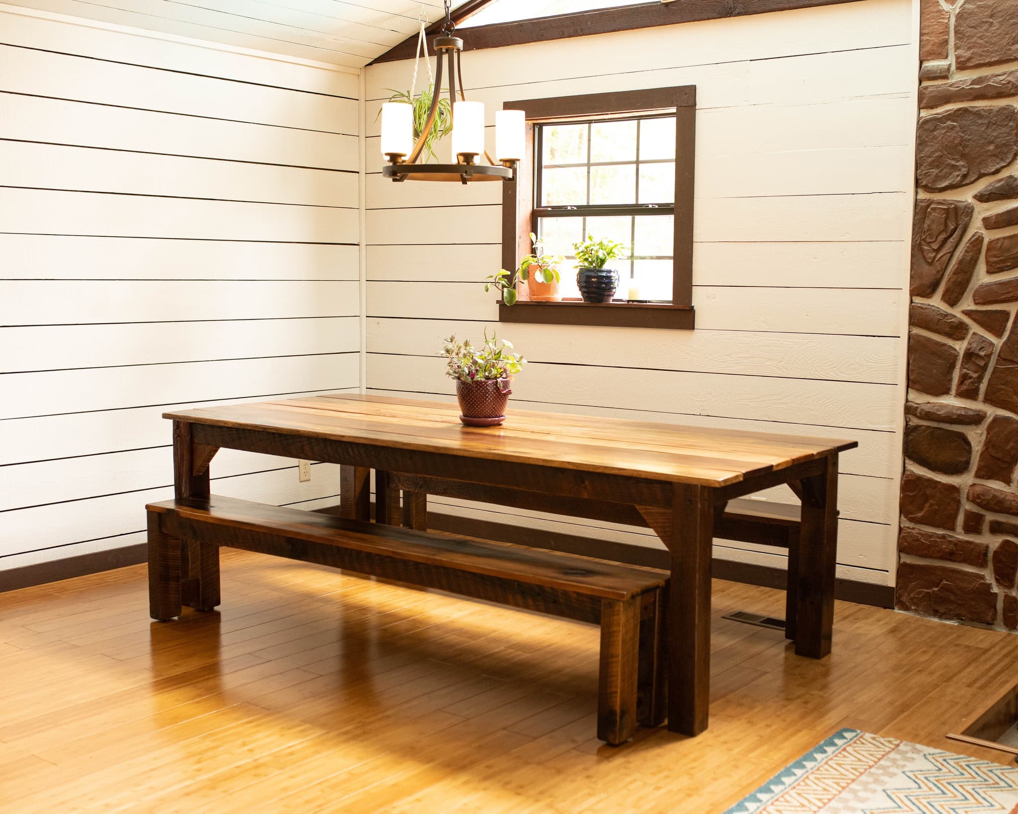 Custom barnwood build in progress